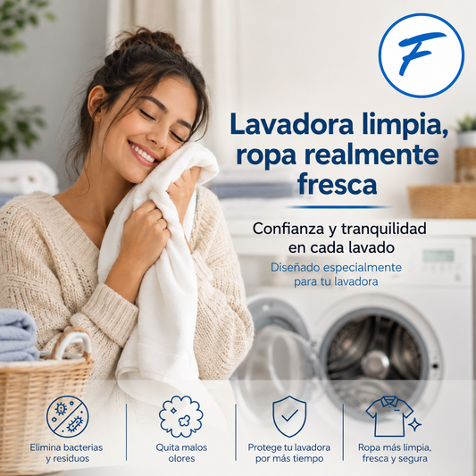 ✨ Freshora™ Tu ropa merece limpieza real.