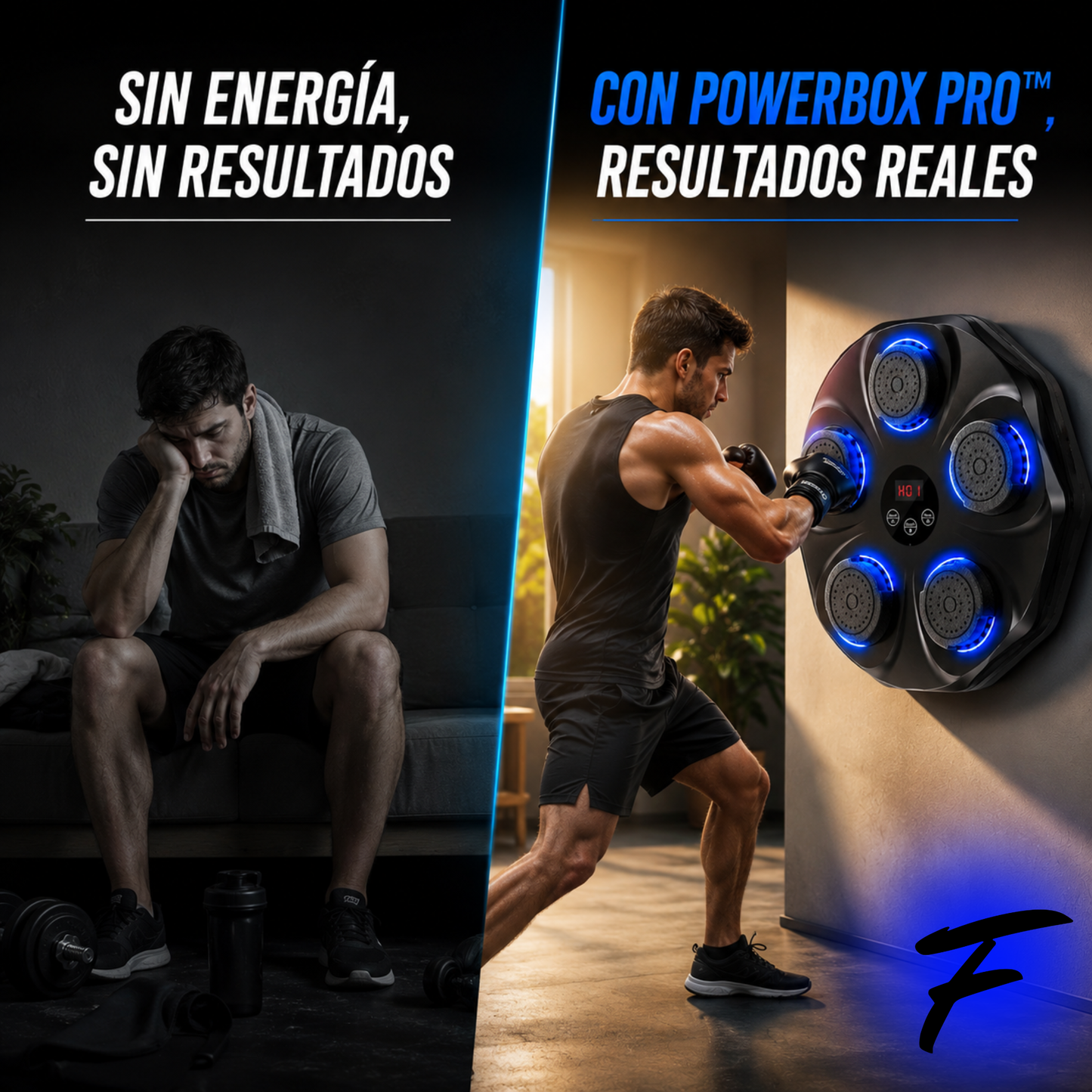 Máquina Boxeo Musical Entrenamiento, POWERBOX PRO™