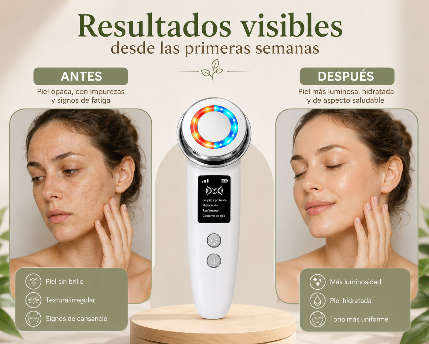 Masajeador Elevador Facial Rejuvenecedor