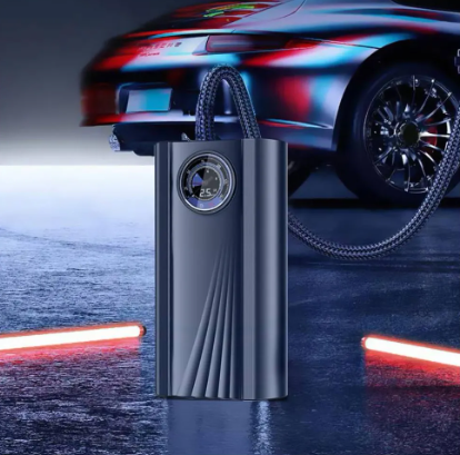 🚗 Compresor de Aire Portátil 12V para Auto y Moto 🚴‍♂️🏍️